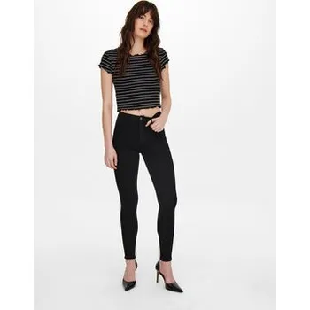 Dámské tričko ONLY T-Shirt Anits 15253651 Černá Regular Fit S