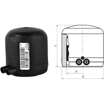 Kanalizační potrubí ZÁSLEPKA - MV 25