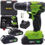 Aku vrtací šroubovák Procraft PA20BL