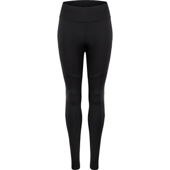 Cyklistické kalhoty FORCE Jarní a podzimní kalhoty Force Ridge do pasu s vložkou, černo/růžové velikost XS