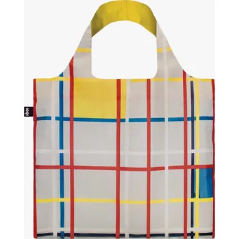 Nákupní taška Skládací nákupní taška LOQI PIET MONDRIAN New York City 3