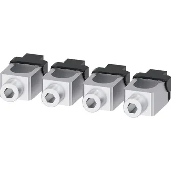 modulární přístroj a rozvaděč SIEMENS Svorka pro připojení vodičů s kruhovým průřezem 4 ks příslušenství k 3VA2 100/160/250 3VA9264-0JB12