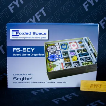 Příslušenství k deskovým hrám Scythe - insert (Folded Space) - organizér do hry