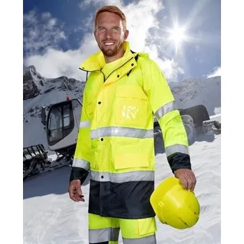 Bunda reflexní MAXWELL žluto-modrá velikost oblečení 3XL