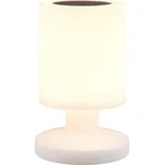 Trio R54076101 LED venkovní solární stolní lampa Silva 15lm | 3000K | IP44 - provoz na akumulátor, připojení USB-C s funkcí nabíjení, spínač na konstrukci, bílá + K nákupu nad 3000 Kč dárek zdarma