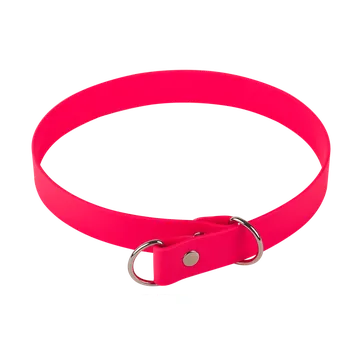 Obojek pro psa Stahovací obojek TETRAO Biothane růžový 35 cm