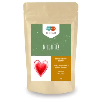 Káva Miluji tě ❤️ - Valentýnský čaj Velikost balení: 200 g
