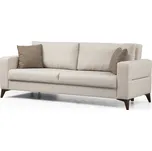 Hanah Home Třímístná pohovka KRISTAL béžová