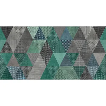 Obklad Tokyo triangle decor - obkládačka inzerto 30x60 zelená mat 166858