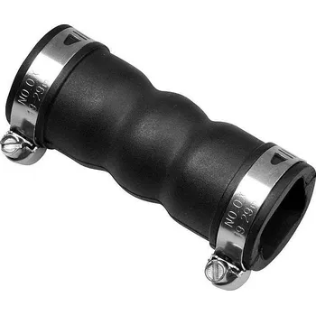 Spojka pro čtyřhrannou napájecí trubku 22x22mm, svorky z ušlechtilé oceli