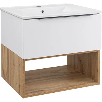 Koupelnový nábytek BPS-koupelny Koupelnová skříňka s keramickým umyvadlem Neveda W 60