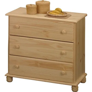 Komoda Komoda MAUDIT 3S, masiv borovice + vyzvednutí ZDARMA