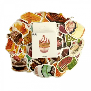 samolepka Sada samolepek - Dezerty (50ks)