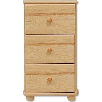 Komoda Zásuvková komoda KM 108 z masivní borovice š. 40 cm Moření borovice: moření OLŠE