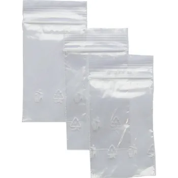 Sáček na potraviny sáček LDPE rychlouzavírací 4x 6cm TRA, BETA (100ks)