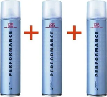 Stylingový přípravek Wella Professionals Performance Hairspray extra silný 500 ml 3 ks