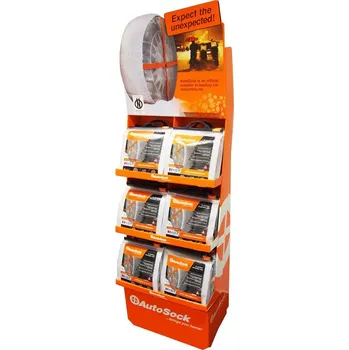 Sněhové řetězy Stojan AutoSock standard – 12ks