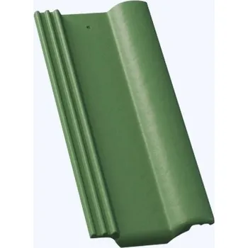 betonová krytina KMB BETA Elegant taška půlená 1/2 zelená