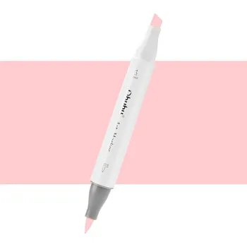 Lihová fixa OHUHU oboustranná Brush & Chisel, R21 Fruit Pink