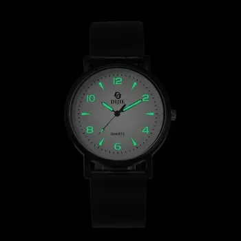 Hodinky Luxusní dámské podsvícené hodinky - Bílé