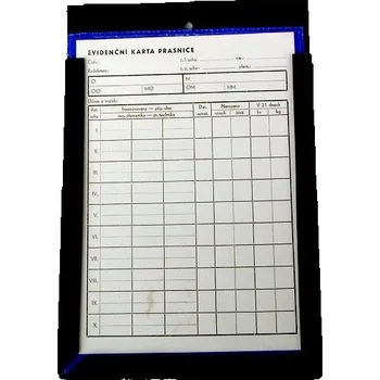 Závěs plastový do stáje A5, černý