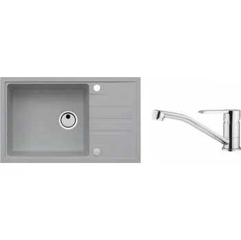 Granitový dřez Alveus SET INTERMEZZO 130/81+BATERIE RUTA + 5 % sleva v košíku s kódem SLEVA5