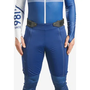 WEDZE Dětské závodní lyžařské kraťasy Race 980 M MODRÁ