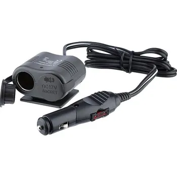 Elektrická zásuvka Carmotion Rozdvojka do autozapalovače s pojistkou (12V/10A)
