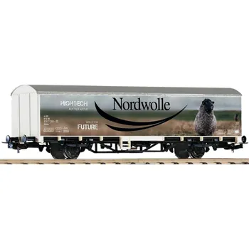 Modelářství PIKO 27705 H0 Krytý vůz "Nordwolle", DBAG, Ep.VI PI27705