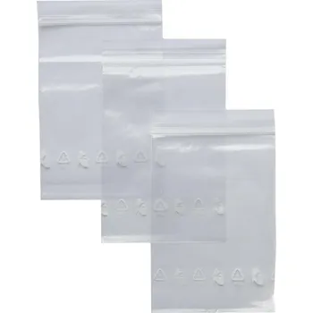 Sáček na potraviny sáček LDPE rychlouzavírací 7x10cm TRA, BETA (100ks)