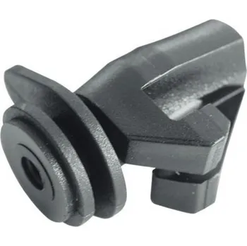 Ohradník Izolátor válcový přímý pro elektrický ohradník - černý