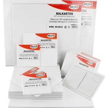 Malířské plátno Šepsovaná lepenka Meyco 30x30 cm /14755 /