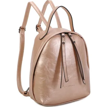 Městský batoh Batoh Ines Delaure 1683301 červeno-zlatý 4 l