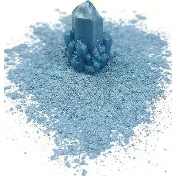 Metalický prášek – světle modrý Hmotnost: 5 g