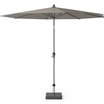 Slunečník Slunečník Riva 1 Premium Platinum Velikost: ø 300 cm, Barva látky: Havana, Barva rámu: Antracitová