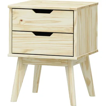 Noční stolek Idea nábytek Noční stolek 2 zásuvky BONITO lak