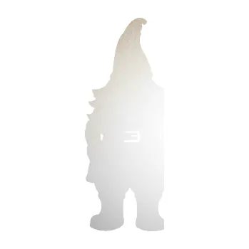 Samolepící dekorace SAMOLEPKA Trpaslík 001 pravá (82 - odrazková reflexní bílá) NA AUTO, NÁLEPKA, FÓLIE, POLEP, TUNING, VLASTNÍ TEXT, TISK, AUTOSAMOLEPKY.cz, POLEPY, OBRÁZEK, LOGO, SAMOLEPKY