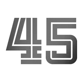 Polep vozidla SAMOLEPKA Startovní číslo 45 typ 7 (41 - grafitová metalíza) NA AUTO, NÁLEPKA, FÓLIE, POLEP, TUNING, VLASTNÍ TEXT, TISK, AUTOSAMOLEPKY.cz, POLEPY, OBRÁZEK, LOGO, SAMOLEPKY