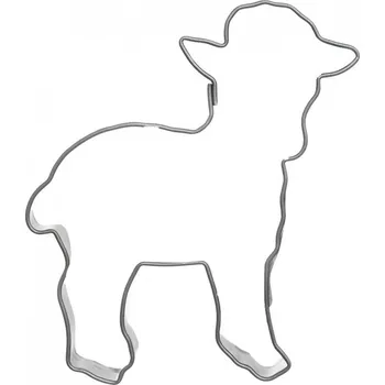 Velikonoční dekorace Vykrajovačka nerez ovečka