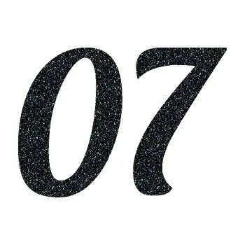 Polep vozidla Startovní číslo 07 typ 3 (85 - Ultra Metalic černá) SAMOLEPKA NA AUTO, NÁLEPKA, FÓLIE, POLEP, TUNING, VLASTNÍ TEXT, TISK, AUTOSAMOLEPKY.cz, POLEPY, OBRÁZEK, LOGO, 3D STICKERS