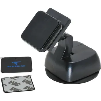 Magnetický držák pro mobilní telefony na sklo nebo přístrojovou desku<br />Výrobce: Bluebird - 834302