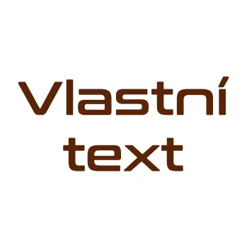 Polep vozidla Vlastní text - Conthrax (15 - hnědá) SAMOLEPKA NA AUTO, NÁLEPKA, FÓLIE, POLEP, TUNING, VLASTNÍ TEXT, TISK, AUTOSAMOLEPKY.cz, POLEPY, OBRÁZEK, LOGO, 3D STICKERS