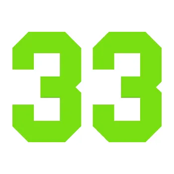 Polep vozidla Startovní číslo 33 (04 - zelená kawasaki) SAMOLEPKA NA AUTO, NÁLEPKA, FÓLIE, POLEP, TUNING, VLASTNÍ TEXT, TISK, AUTOSAMOLEPKY.cz, POLEPY, OBRÁZEK, LOGO, 3D STICKERS