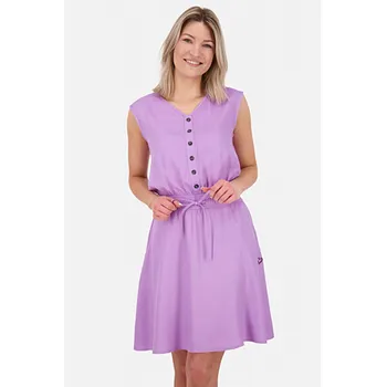 Dámské šaty šaty Alife and Kickin SCARLETTAK A Digital Lavender velikost XL