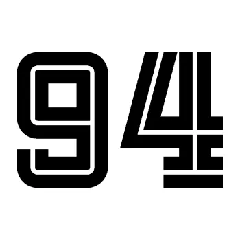 Polep vozidla Startovní číslo 94 typ 7 (01 - černá) SAMOLEPKA NA AUTO, NÁLEPKA, FÓLIE, POLEP, TUNING, VLASTNÍ TEXT, TISK, AUTOSAMOLEPKY.cz, POLEPY, OBRÁZEK, LOGO, 3D STICKERS
