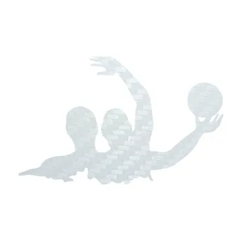 Polep vozidla SAMOLEPKA Vodní pólo 001 pravá (51 - 3D karbon bílý) NA AUTO, NÁLEPKA, FÓLIE, POLEP, TUNING, VLASTNÍ TEXT, TISK, AUTOSAMOLEPKY.cz, POLEPY, OBRÁZEK, LOGO, SAMOLEPKY