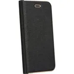 Pouzdro LUNA Book Samsung A125 Galaxy A12, M12 barva černá carbon