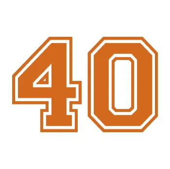 Polep vozidla Startovní číslo 40 typ 4 (26 - oříšková) SAMOLEPKA NA AUTO, NÁLEPKA, FÓLIE, POLEP, TUNING, VLASTNÍ TEXT, TISK, AUTOSAMOLEPKY.cz, POLEPY, OBRÁZEK, LOGO, 3D STICKERS