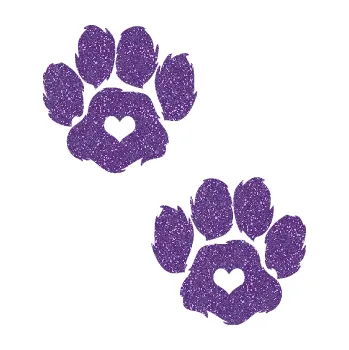 samolepka Tlapky 006 (87 - Ultra Metalic fialová) SAMOLEPKA NA AUTO, NÁLEPKA, FÓLIE, POLEP, TUNING, VLASTNÍ TEXT, TISK, AUTOSAMOLEPKY.cz, POLEPY, OBRÁZEK, LOGO, 3D STICKERS