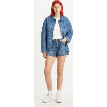 Dámské kraťasy Levi's® Džínové šortky 80'S A46950003 Modrá Loose Fit 29